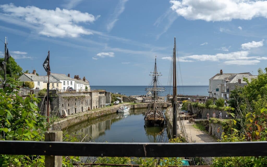 Charlestown is one of the best harbour towns in Cornwall