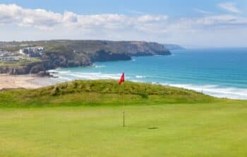Cornwall golf course by the sea