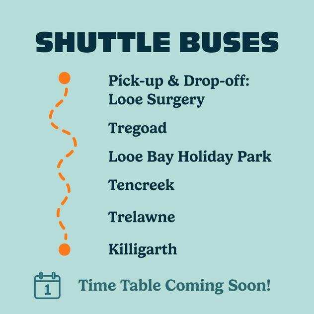 Kernowfornia -Shuttlebus Timetable